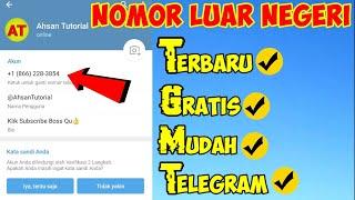 Cara Buat Nomor Luar Negeri Gratis 2022 Untuk Telegram