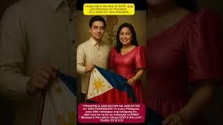 I hope this is the face of 2028. Leni Robredo for President. Vico Sotto for Vice President.