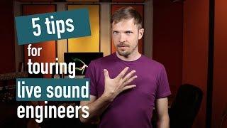 Want to be a Touring Live Sound Engineer? Here's what you should know...