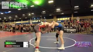 RMN '23 - Brandon Velasquez VS Brock Mulder 15U 156lbs FINALS