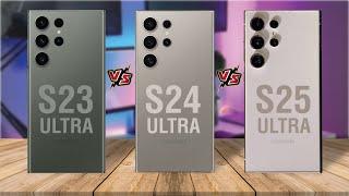 Samsung S25 Ultra vs Samsung S24 Ultra vs Samsung S23 Ultra | What's New  #Smartphones #Tech