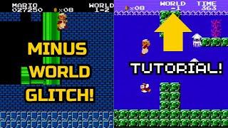 How to Do the Minus World Glitch in Super Mario Bros. – Step-by-Step Tutorial 