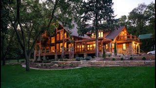 Nebraska Timber Frame Home by Timberlyne Group