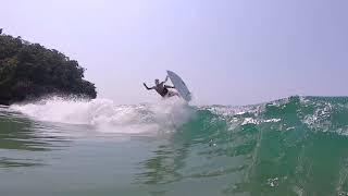 Série ao fundo surfe boards Ubatuba