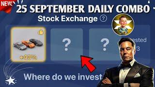 24 September X Empire Daily Investment Funds | X Empire Daily Combo | Musk Empire Today Combo Cards