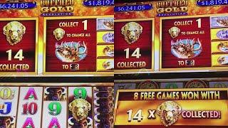 Episode 64: Clearing all 15 Gold Buffalo Heads on 1st game of bonus round!!!