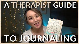 How to Journal Effectively for Mental Health | Yentl Lega