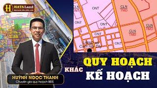  PHÂN BIỆT BẢN ĐỒ QUY HOẠCH VÀ KẾ HOẠCH SỬ DỤNG ĐẤT | Huỳnh Ngọc Thanh