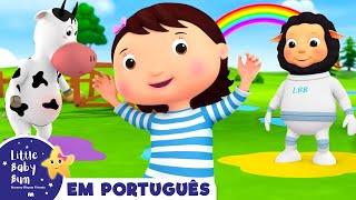  Poças de arco-íris  | 1 HORA DE LBB! | Little Baby Bum em Português | Músicas Infantis e Desenhos