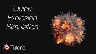 [2.82] Blender Tutorial: Quick Explosion Simulation With Mantaflow in Cycles