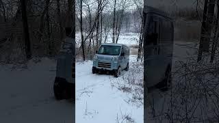 Winter is here for the Mini Truck (Van) #hijet #daihatsu #keitruck #minitruck #cargo