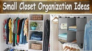 Closet Organization- Small Closet Organization Ideas (Using Target Organizers) Home Organizing.