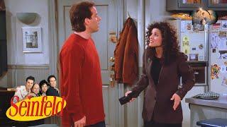 Elaine Furious Over Jerry's 'Hot and Heavy' Remark | Seinfeld