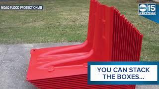 GENIUS INVENTION! This flash flood barrier could save your home - ABC15 Digital