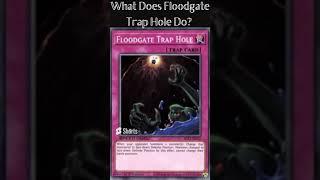 What Does Floodgate Trap Hole Do?