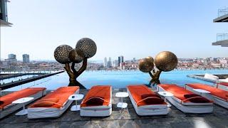 Fairmont Istanbul 2024 | superb swimmingpool and rooftop terrace