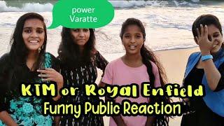 Funny public reaction| KTM  or Royal Enfield | Drive with Petrolhead