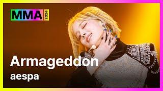 [#MMA2024] aespa - Armageddon (4K) | #aespa #에스파