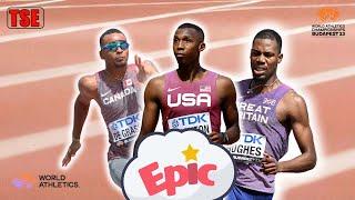 EPIC | Men’s 200m Semifinal | Hughes, Knighton and De Grasse Big Showdown | Budapest 2023