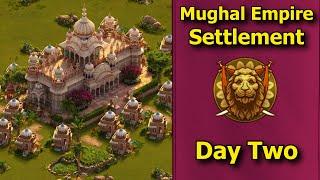 Forge of Empires: Mughal Empire Settlement - Day Two! A Very Productive Day...