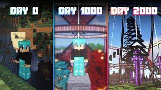 DAY 0 vs DAY 1000 vs DAY 2000 (LNM - Immocraft S7) #Shorts