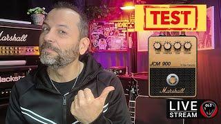 Livestream:  TEST JCM900 PEDAL