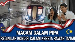 WOW!!! FIRST TIME TENGOK STASIUN KERETA API BAWAH TANAH DIMALAYSIA ISTRIKU SAMPAI TAKJUB