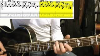 Friends Aura Dione | Guitar lesson Tutorial | Gitarre lernen online 