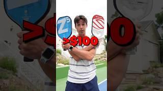 Cheap Vs. Expensive pickleball paddle  #pickleball