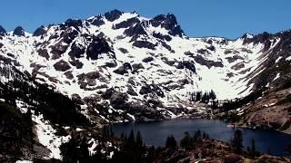 Aerial Video: Sierra Buttes, Sierra City CA