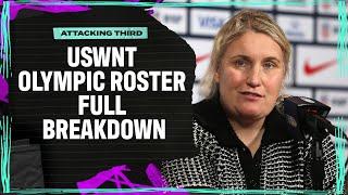 USWNT Olympic Roster Drop Full Reaction I Attacking Third