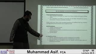 CFAP 06 || Muhammad Asif, FCA || Lecture 36A