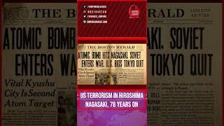 History Revisited: Hiroshima Bombing Original Photos and Newspaper Clippings #shorts #viral