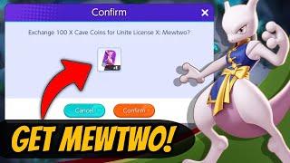 How to get Permanent License Mewtwo X - Pokémon Unite