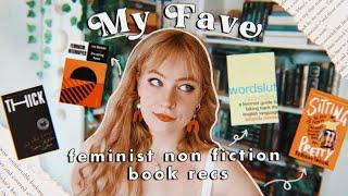 My MUST READ feminist non fiction book recs! 