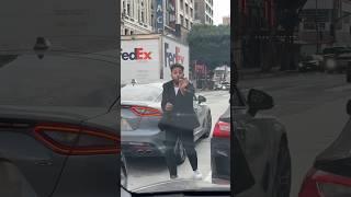 Bored in traffic 
