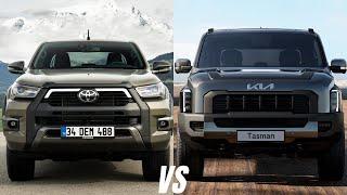 2025 Kia Tasman vs. 2024 Toyota Hilux: Which Pickup Reigns Supreme?