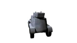 BA62 Armored tank circa 1936