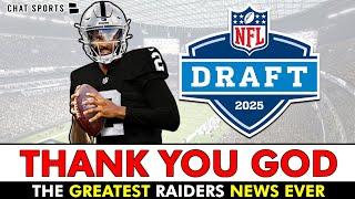 The GREATEST Raiders News Ever! If You Want Las Vegas To Tank