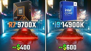 RYZEN 7 9700X vs INTEL i9-14900K | Test in 6 Games