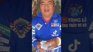 Ông thầy bán vé số chẻ bài