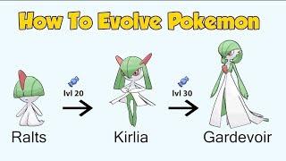 How To Evolve Pokémon - Generation 3 Hoenn (Animated Sprites)