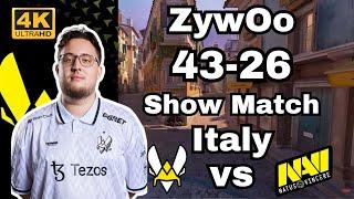 ZywOo (43-26) (Italy) ShowMatch POV  Vitality vs NAVI | Oct 5, 2024 #cs2 #pov