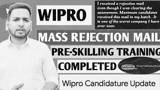 Wipro Mass Rejection Mail | Offer Letter Revoked | Pre-skilling Training | Onboarding Update, OL, JL