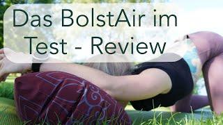 BolstAir: Innovation aus Deutschland / Reise Yoga Kissen / Test Indoor & Outdoor / Yoga Bolster