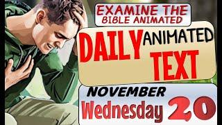 JW DAILY ANIMATED TEXT  WHOM WILL JEHOVAH FORGIVE?   EXAMINE THE BIBLE ANIMATED