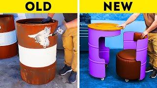 Create Comfortable Furniture from Trash!