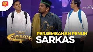 SARKAS - GEMPAK SUPERSTAR OF THE WEEK MINGGU 4 | MUZIKAL LAWAK SUPERSTAR 4