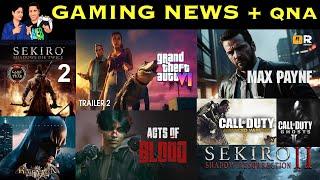 PS5 PRO Indian Release, Max Payne Remake, GTA 6 2nd Trailer, Sekiro 2 Confirmed, Upcoming COD Games