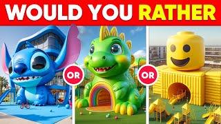 Would You Rather - Build Your Fantasy House  Moca Quiz